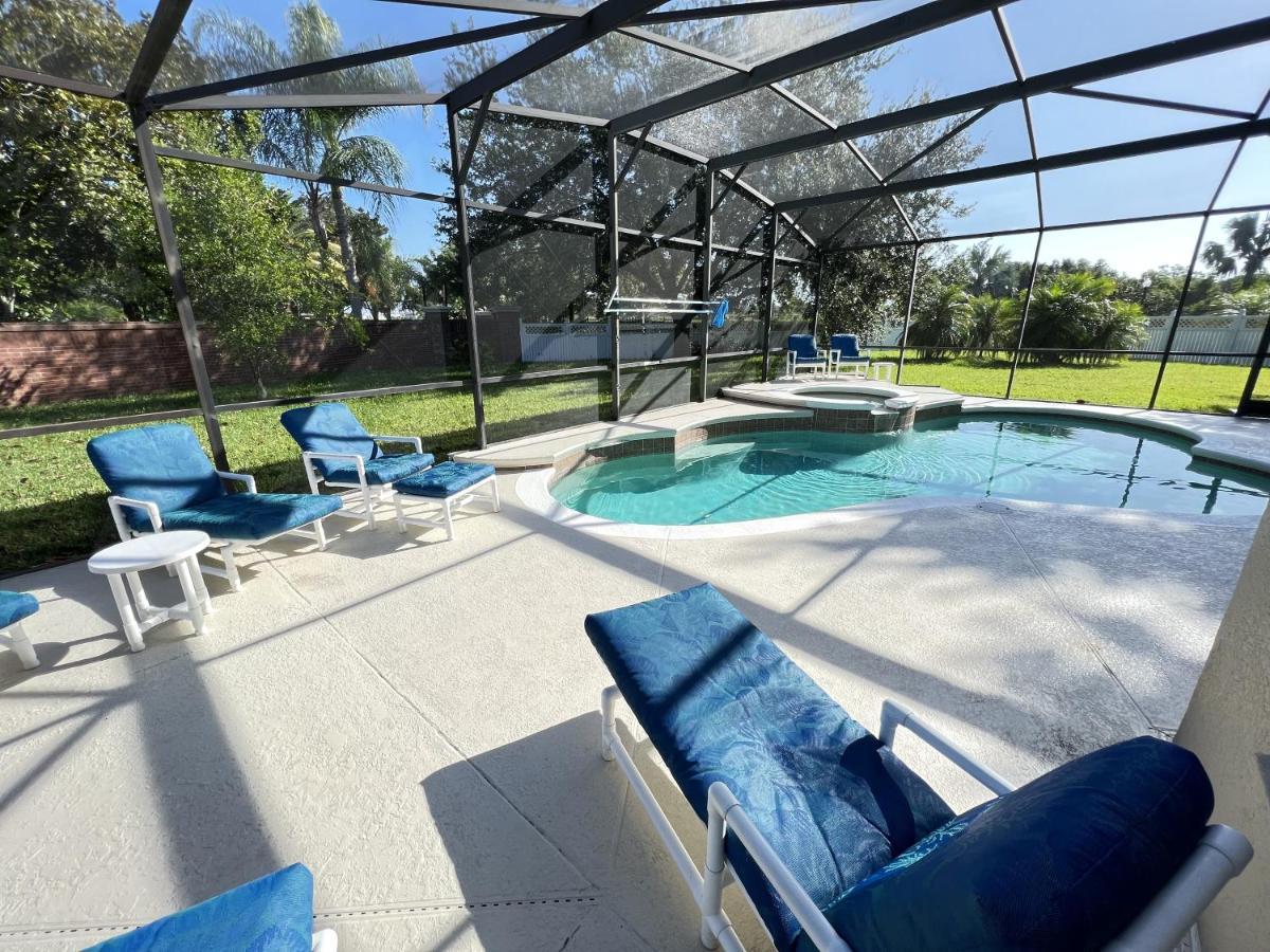 Mickeys Corner - Fantastic 5Br With Large Private Garden Pool Hot Tub Game Room Gas Bbq 2 Miles To Disney Orlando Ngoại thất bức ảnh